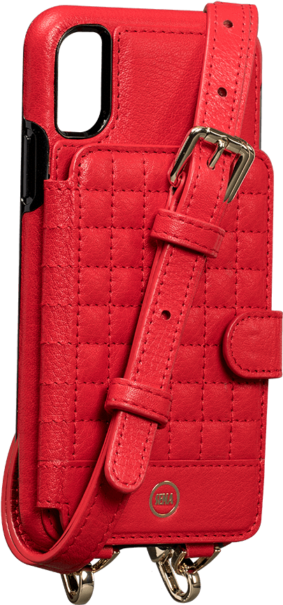 A Chic Crossbody Wallet Case Crafted With Quilted Leather - Iphone X (1024x1024), Png Download