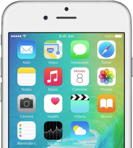 Iphone Home Screen Png Clip Art Download - Apps On An Iphone (610x505), Png Download
