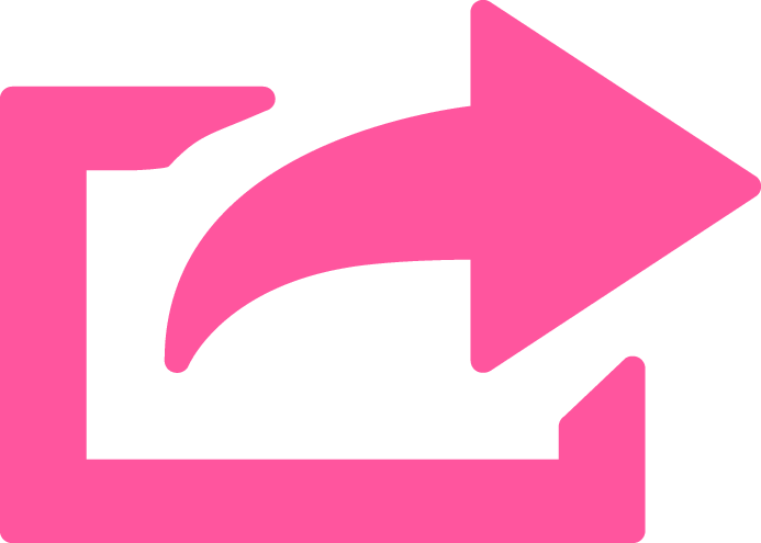 Share - Share Icon Png Pink (693x495), Png Download