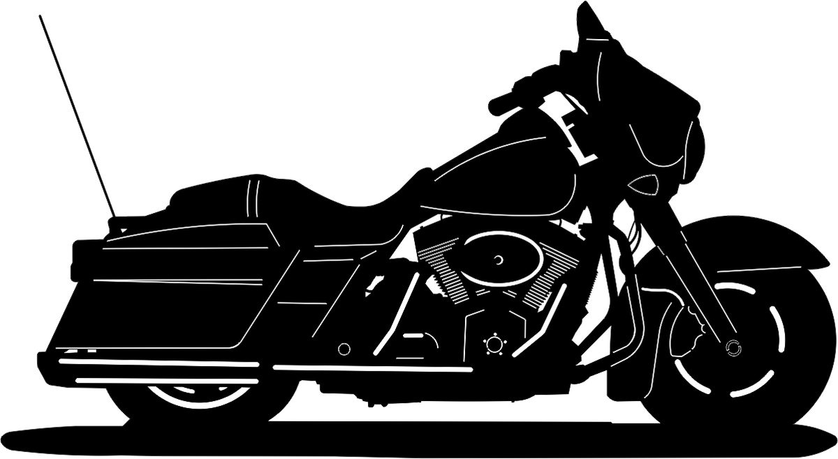 Download Harley Davidson Clipart Street Glide Motorcycle Full Size Png Download Seekpng
