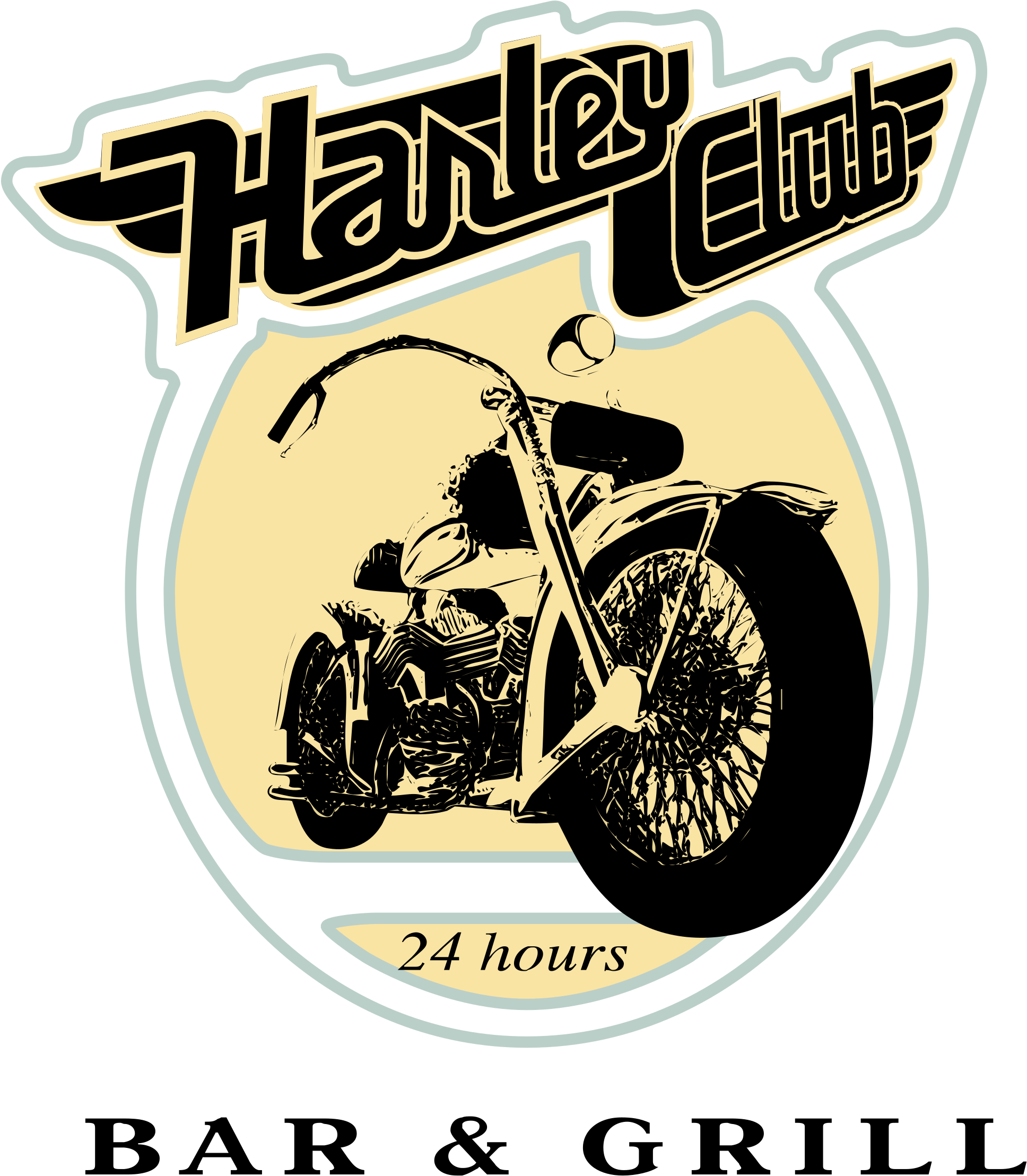 Harley Club Logo Png Transparent - Logo Harley Davidson Club (2400x2400), Png Download