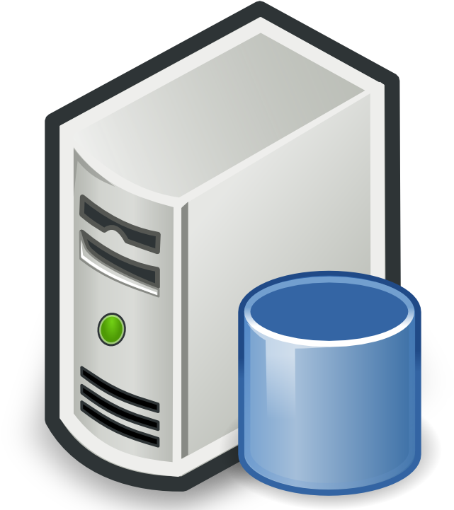 Computer Server Icon Png - Database Clipart (720x720), Png Download