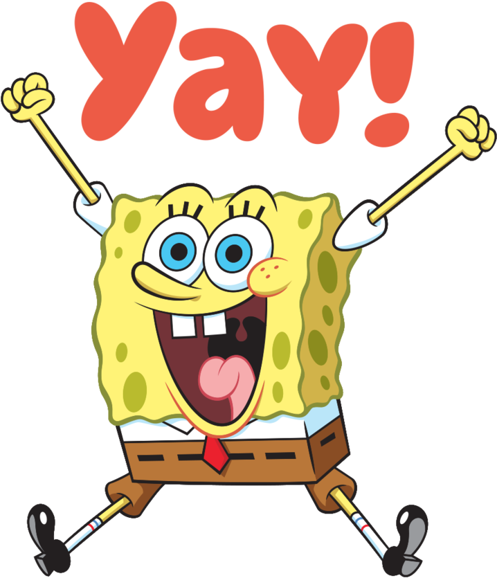 224485 Spongebob - Squarepants - - Yay - Sticker 4bb396 - Spongebob Yay