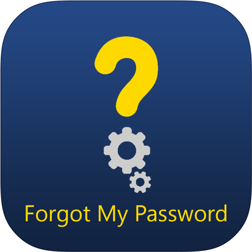 Forgot My Password Icon 2 - Forgot Password Icon Png Format (1000x1000), Png Download