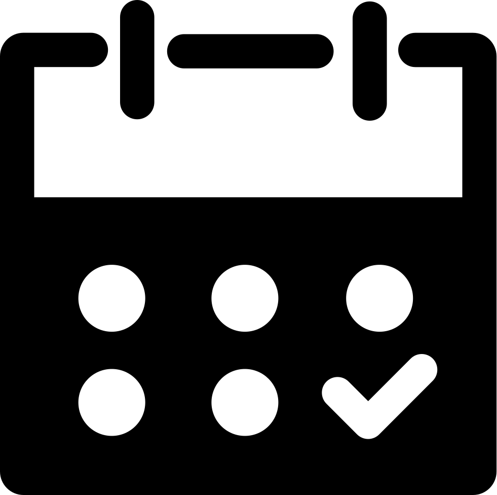 Png File - Appointment Free Icon (981x976), Png Download