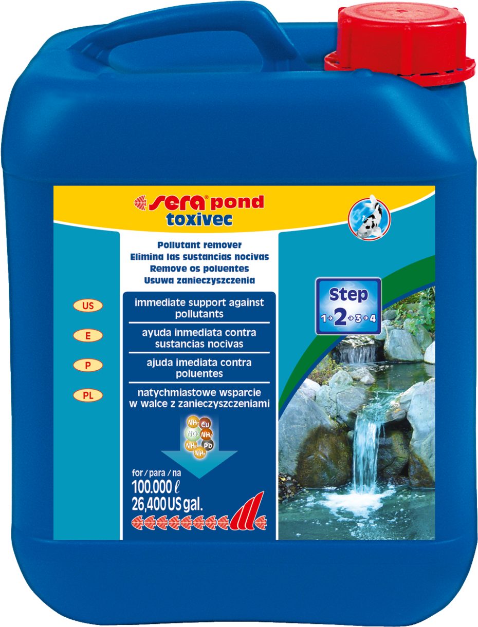 07684 Int Sera Pond Toxivec 5000 Ml - Water Care Sera Pond Toxivec (975x1280), Png Download