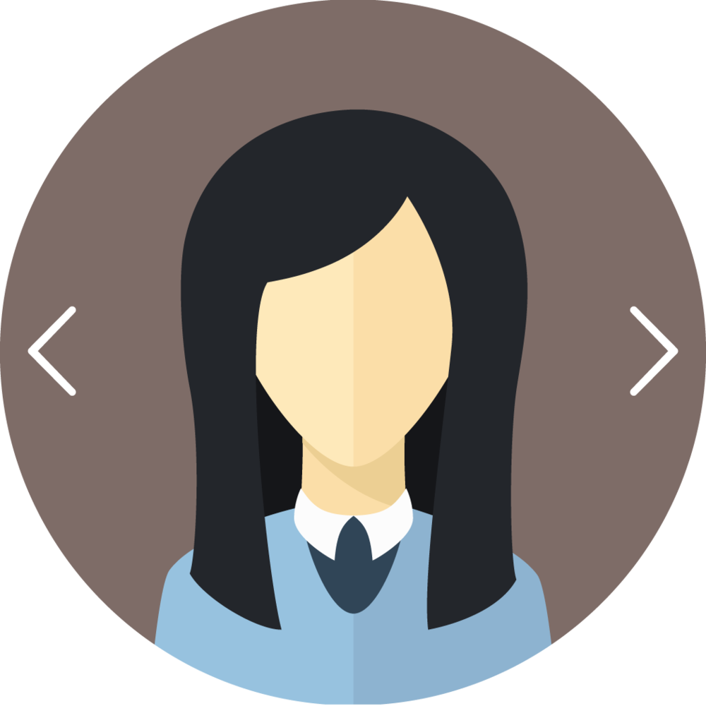 Abbyjohnson Circle Infograph 4 - Icon Woman In Circle (1000x1000), Png Download