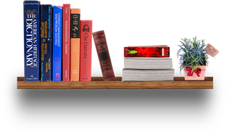 Bookcase Shelf Furniture - Books On The Shelf (946x709), Png Download