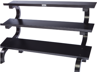 3 Tier Dumbbell Rack (371x325), Png Download