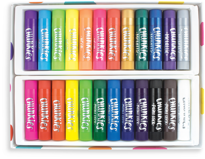 Chunkies Paint Sticks Variety Pack - Ooly Chunkies Paint Sticks (800x800), Png Download