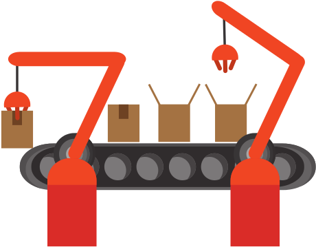 Factory Clipart Industry Profile - Industry Icon (550x550), Png Download