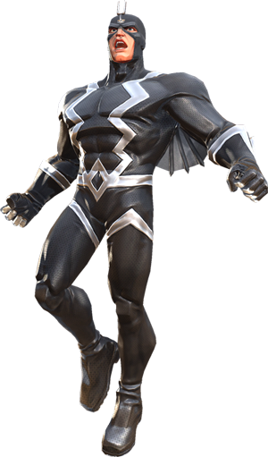 Black Bolt - Marvel Strike Force New Characters (300x511), Png Download