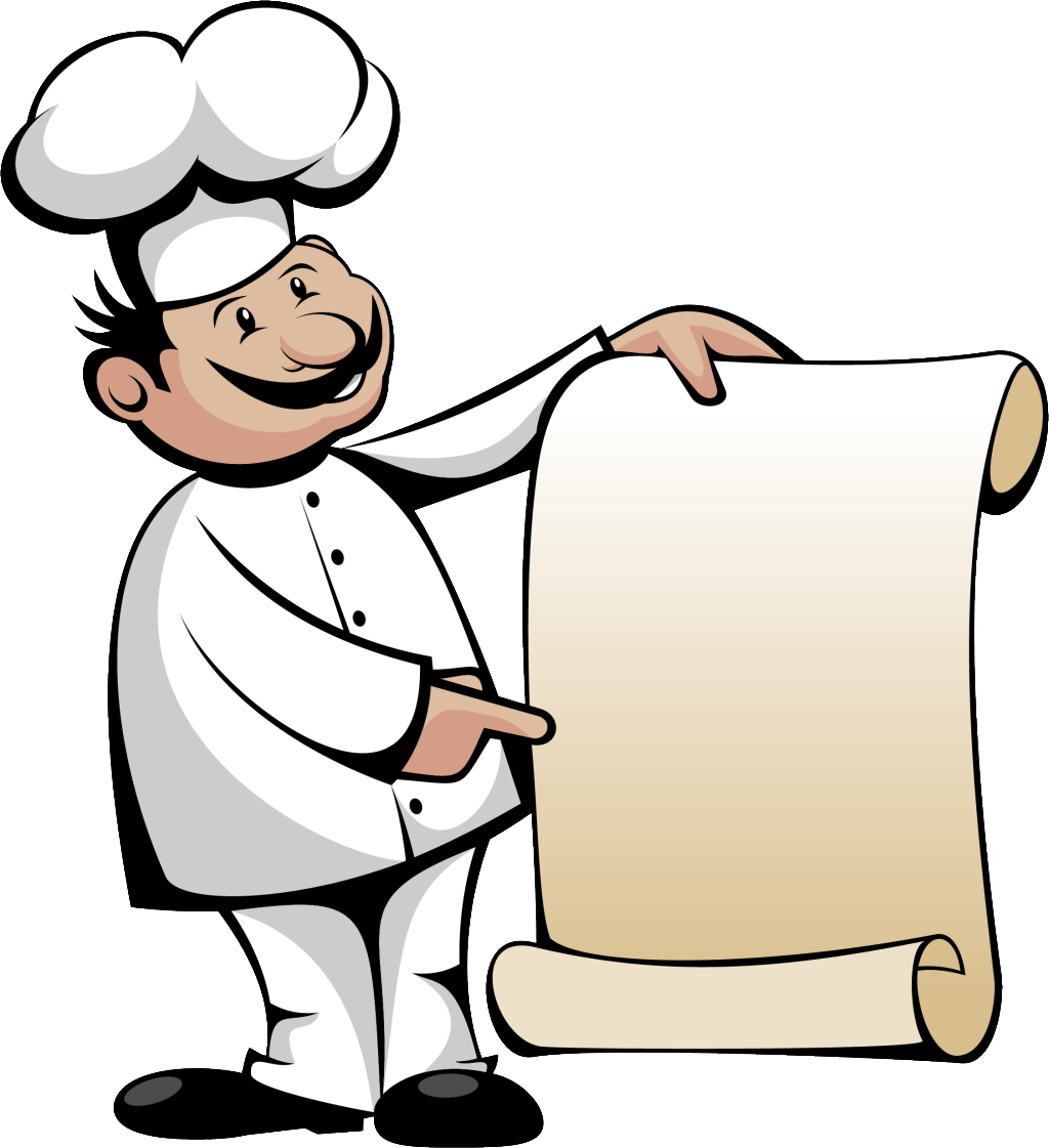 Catering Industry Chef Cartoon Background Vector - Animasi Chef (1024x1121), Png Download