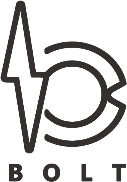 Bolt Logo Rework 500 - Advertising (500x642), Png Download