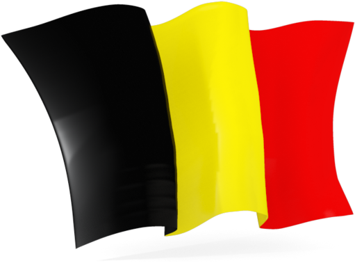 Waving Flag Of Belgium (640x480), Png Download