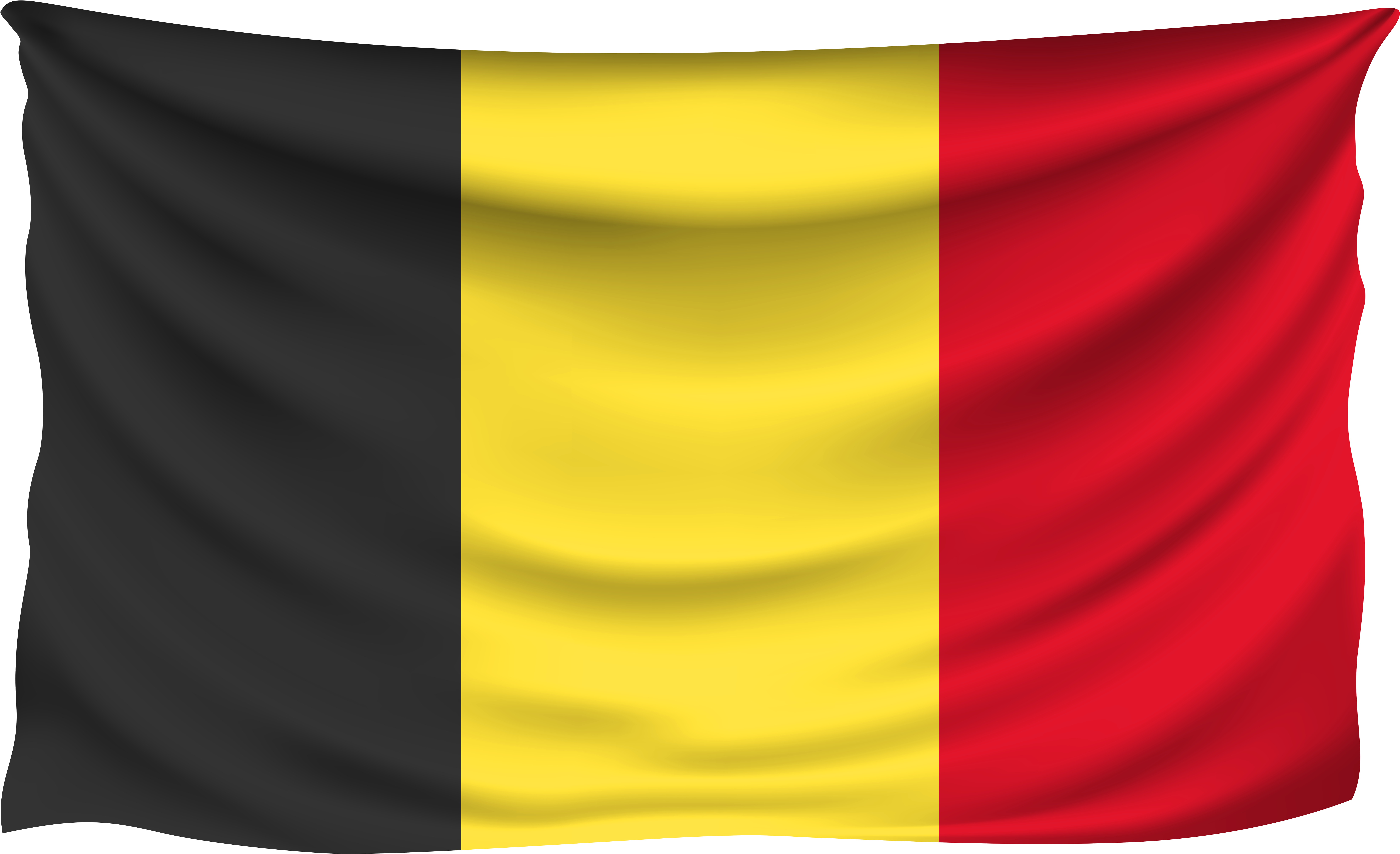Flag Belgium Png (8000x4930), Png Download