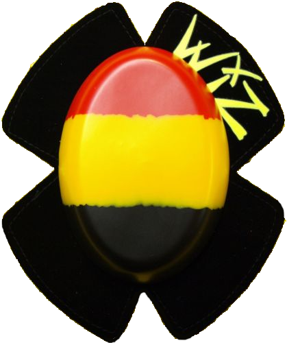 Belgium Flag - Knee Slider Pink Wiz (419x500), Png Download