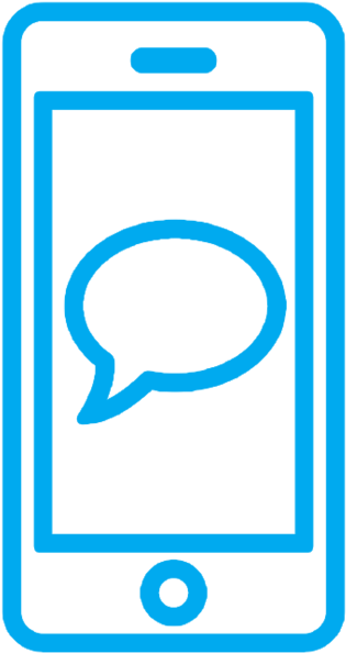 Telegram - Smartphone Graph Icon (1000x1000), Png Download