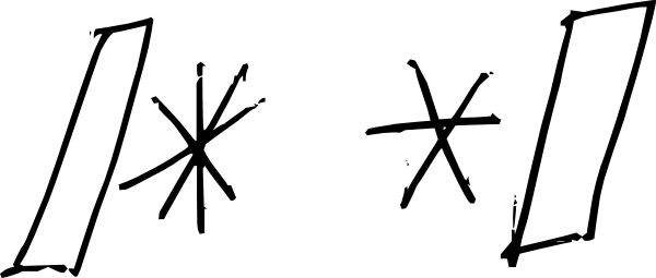 How To Set Use Multi Line C Comment Icon Clipart (600x255), Png Download