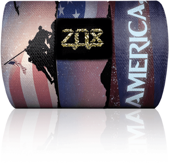 America, The Free - Stardust Zox Straps Wristband (640x640), Png Download