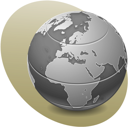 P World Icon Brown - Ielts Test Over The World - Speaking And Writing (469x470), Png Download