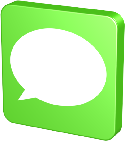Forum - Message Icon 3d Png (600x600), Png Download