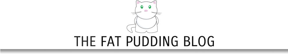 Fat Pudding Blog - Cartoon (990x206), Png Download