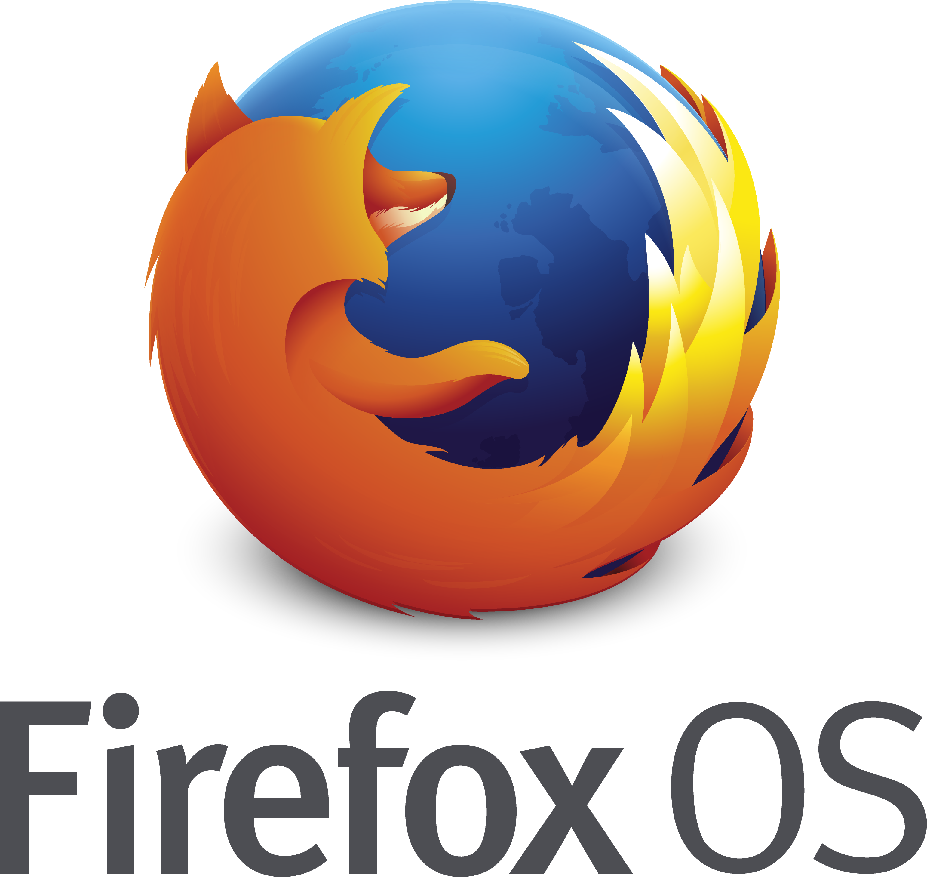 Firefox Drawing Flame - Sistema Operativo Firefox Os (3600x3426), Png Download