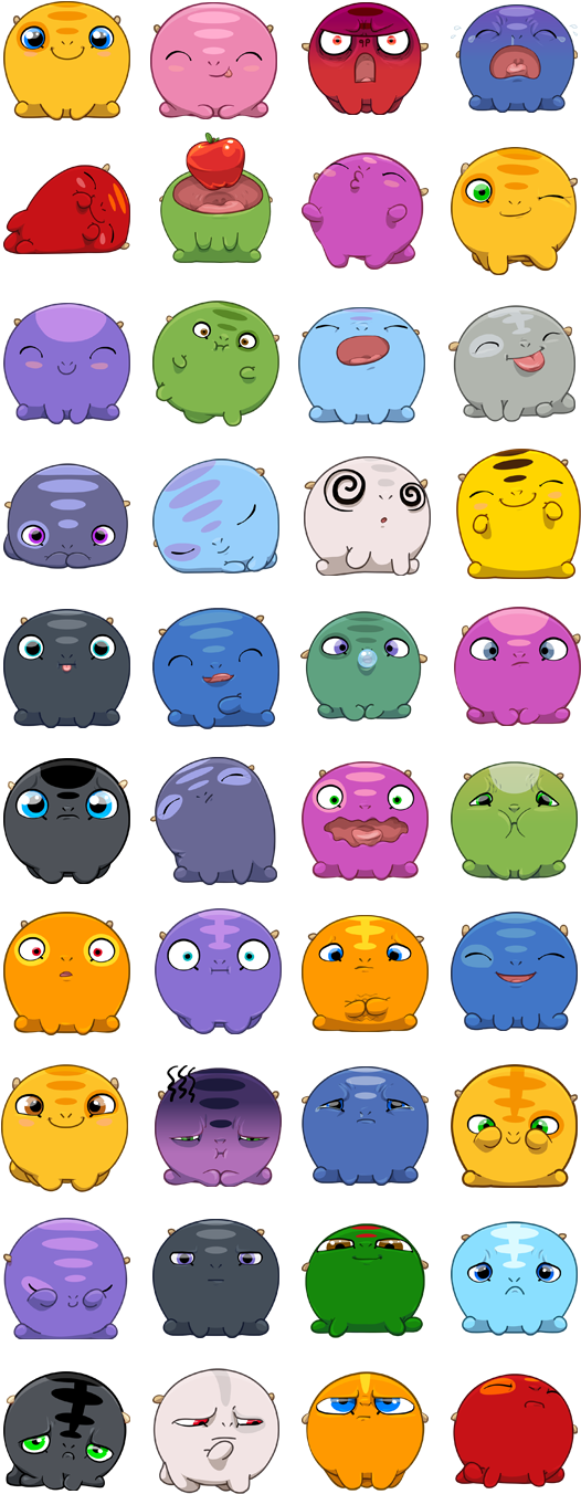 Hatch - Android Phone Stickers For Facebook (540x1380), Png Download