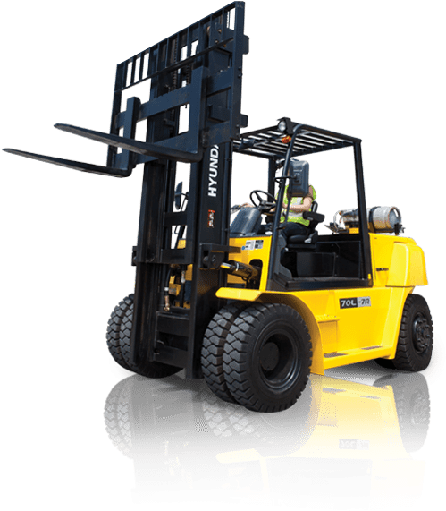 Forklift Home Page - Hyundai Forklift Png (600x600), Png Download