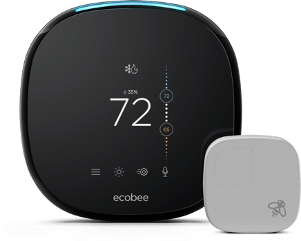 Ecobee Thermostat (436x350), Png Download
