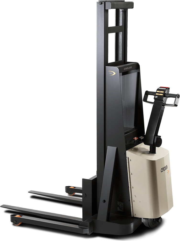 Crown M Series Walkie Pallet Stacker - Montacargas Electrico Crown (1140x1100), Png Download
