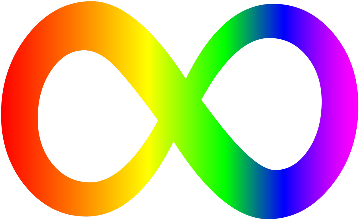 Autism Infinity Symbol (810x625), Png Download