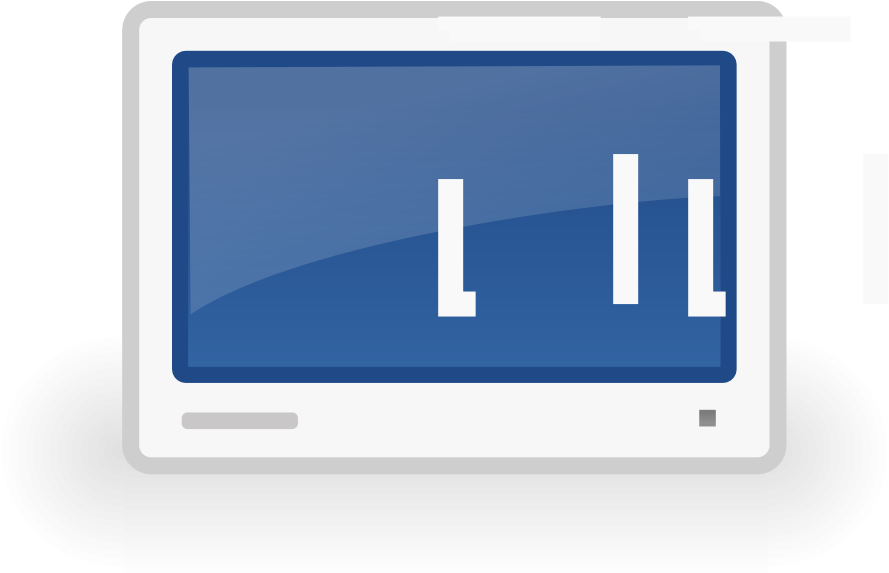 Computer 01 Clipart, Vector Clip Art Online, Royalty - Clip Art (900x575), Png Download