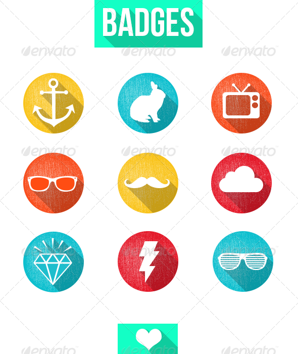 Badge Icons - Badges Icons (590x700), Png Download