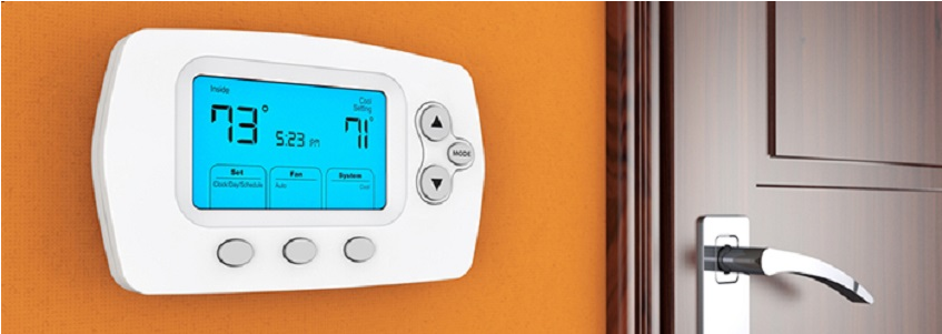 Make Your Home A Smart Home With Programmable Thermostats - Gadget (1200x400), Png Download