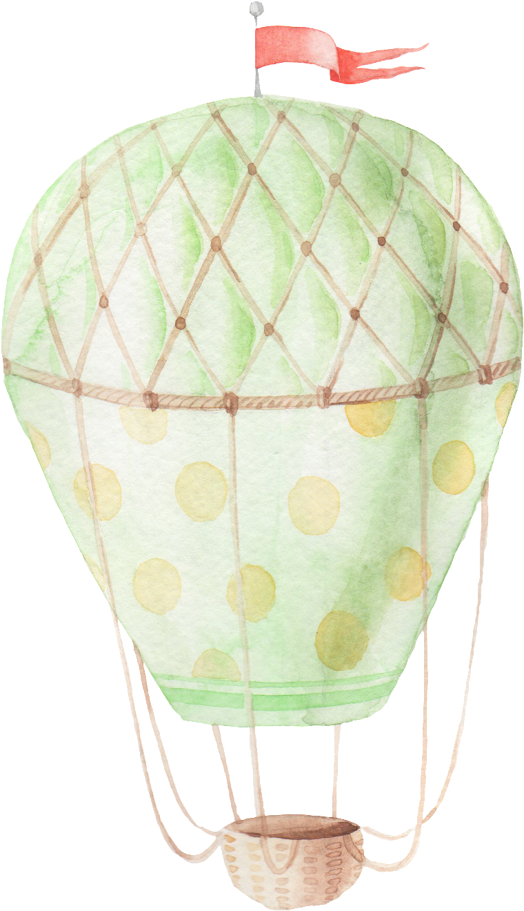 This Backgrounds Is Cartoon Hot Air Balloon Transparent - Portable Network Graphics (1024x1520), Png Download