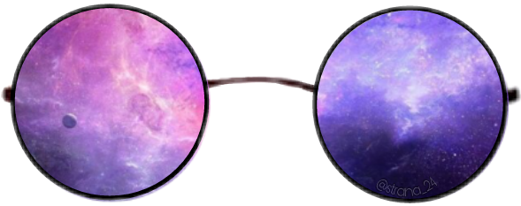 Glasses Galaxy Tumblr Glasses Full Size Png Download Seekpng