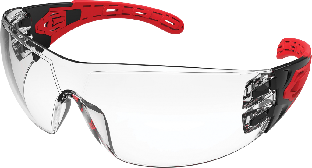 “evolve” A/f Clear Lense Safety Glasses - Goggles (1024x551), Png Download