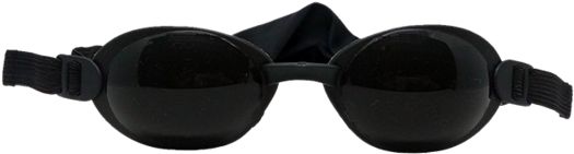 Onyix Silicone Shield - Blackout Swimming Goggles (580x435), Png Download