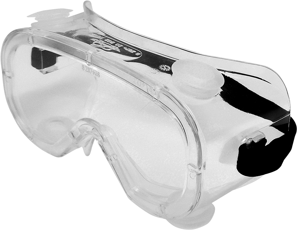 Clear Chemical Splash Goggles - Global Glove Bg2 Safety Goggles Bh181, Clear Frame (1000x768), Png Download
