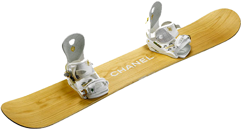 Snowboard Free Download Png - Chanel Snowboard (542x347), Png Download