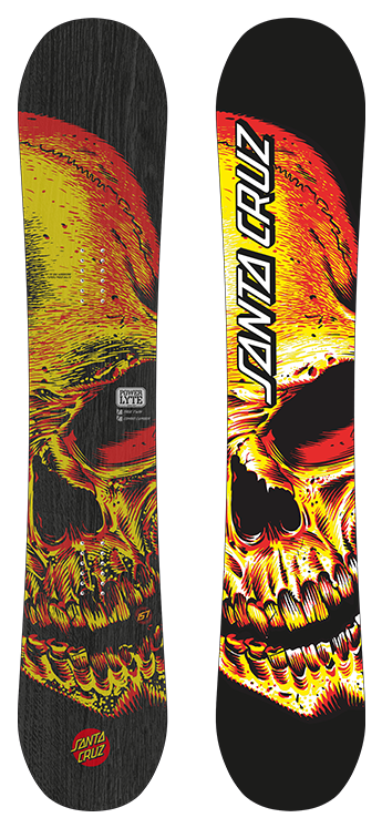 Deathpool Skull Wide - Santa Cruz Snowboard 2018 (768x768), Png Download