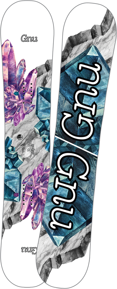 Snowboard Png Transparent Image - Gnu B Nice 2017 (1200x1200), Png Download