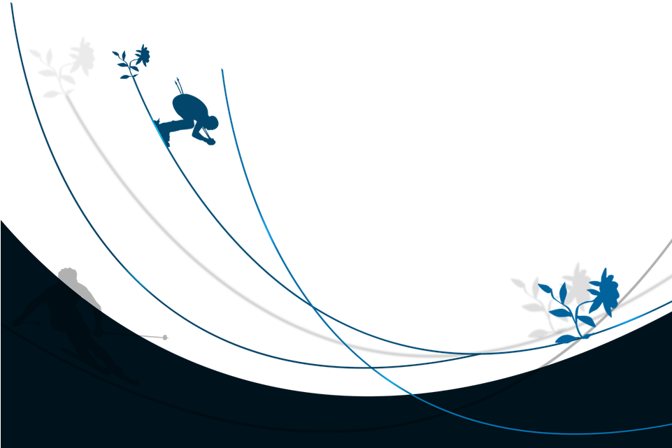 Ski,background,png - Flower Shape (500x666), Png Download