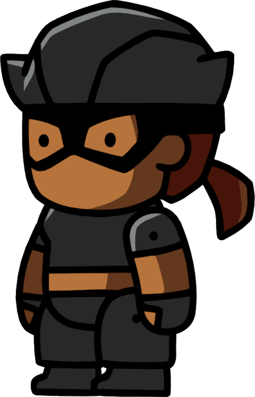 Graphic Download Cat Burglar Pictures Scribblenauts - Cartoon Burglar Png (516x803), Png Download
