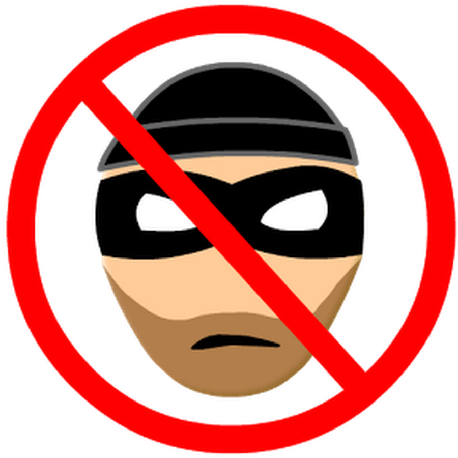 Motorhome Security - No Thief Png (900x900), Png Download