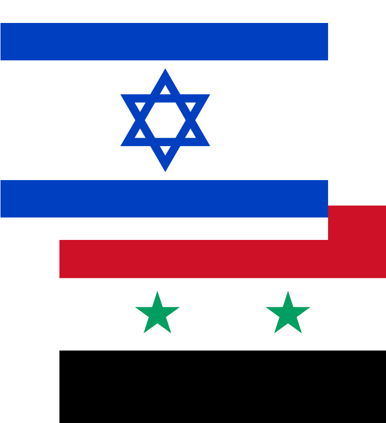 Israel-syria Flages - Israel Flag (844x919), Png Download