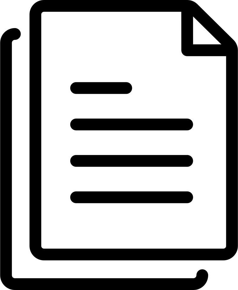 Png File - Transparent Document File Icon (806x980), Png Download