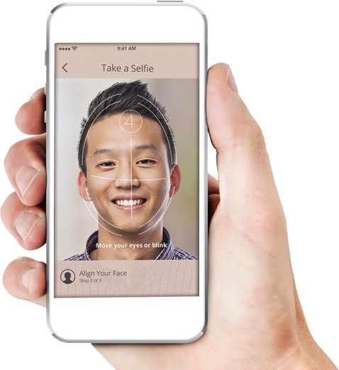 Capture And Verify Id And Other Credentials In Real - Iphone (478x521), Png Download